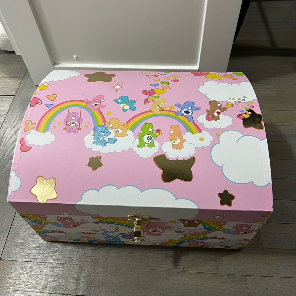 New release Care Bears toy box toy trunk decorative box large